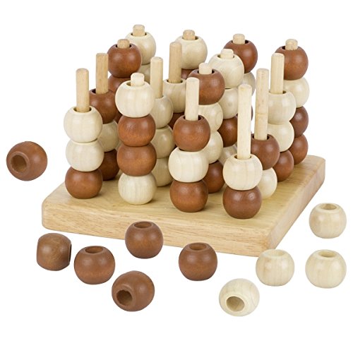 Goki HS058-3-D Spiel - Tic Tac Toe
