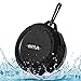 Portable Outdoor and Shower Speaker - Skiva AudioFlow Splashproof Water-resistant Loud (5W) Bluetooth Wireless Speaker (High Fidelity Sound, Built-in Microphone) for iPhone, Samsung, HTC [Model:SP105]