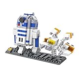 LOZ Star Wars Diamond Nano-Block(mini blocks) 2 pc set- R2D2 & Fighter with BOX!