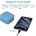 Lumsing Quick Charge 2 Port Wall Charger, 20W QC2.0 Dual USB Port Travel Charger for iPhone,Samsung Galaxy S5 S6 Edge Note 4 5, Google Nexus 6, Sony Xperia Z3 Z4 Tablet-Blue