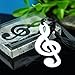 Osko® Metal Music Bookmark with Elegant Silk Tassel (Set of 24)