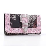 LICENSED Mossy Oak Camoflage Wallet w/Rhinestone
