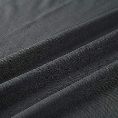 image for baskuwish Women's Maternity Layered Nursing Tops Solid Short Sleeve He