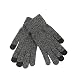 Crytech Women Men Knitted Winter Warm Phone Screen Touch Full Finger Mittens Thermal Thick Knitting Hand Warmer Screentouch Gloves for Texting Typing in Cold Weather (Dark Gray)thumb 2