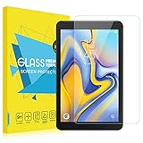 MoKo Samsung Galaxy Tab A 8.0 2018 Screen Protector, [Anti-Scratch] [Bubble-Free] Ultra Clear 9H Hardness Tempered Glass Screen Protector Film for Galaxy Tab A 8.0 2018 SM-T387 Release Tablet - Clear