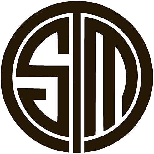 TSM TEAMSOLOMID LOGO Vinyl Sticker Decal (6" x 6", Black)