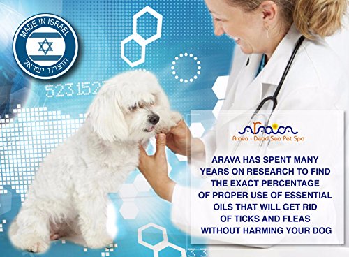 Arava Natural Flea & Tick Prevention for Dogs - 4-Doses - 100% Safe Dog Flea & Tick Control - Repels Pests with Natural Oils - Safe on Skin and Coats - Enhanced Defense & Prevention (3 Variations) - Thumbnail 7