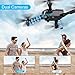 AKASO A300 Foldable Drone with Camera 1080P Camera FPV Drones Live Video Altitude Hold One Key Take Off/Landing RC Drone Best Gift for Boys and Girl Drone for Beginners Adults Kids