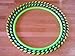 Sports Hoop: DIY Hoop 2B - 1.8 lb Large, Exercise Hula Hoop. Green. 2 Tapes Included