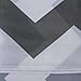 Chevron Shower Curtain, 72 x 72-Inch, Gray/Yellow