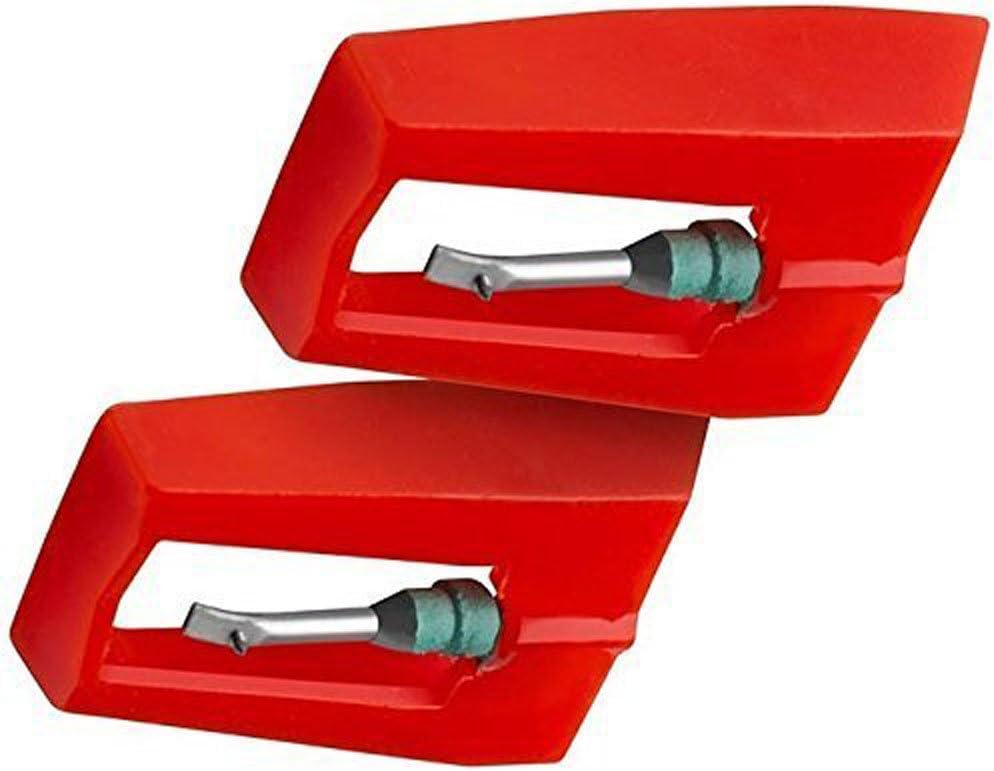 Renext Universal Diamond Replacement Stylus Needle for Turntables, 2 Pack