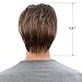 STfantasy Mens Wig Blonde Ombre Brown Male Guy Short Layered Cosplay Party Hair Toupee 12 Inches