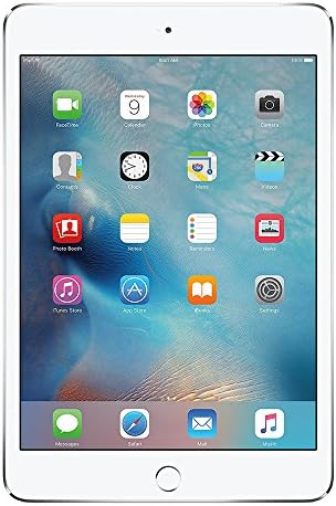 Apple iPad mini 4, 128GB SSD, 2GB RAM, 7.9 inches Retina Display, Dual-Core A8 Chip, Quad Core Graphics, Wifi, MIMO, Bluetooth, 8 MP iSight Camera, 1080p HD Video Recording, Silver