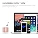 Yoobao Mini Portable Wireless Bluetooth Speaker with Built in Microphone, 3.5mm AUX Input, Handsfree Call, TF Card Slot, 3W Compatible iPhone iPad Tablet Laptop Samsung Android Cell Phone - Rose Gold