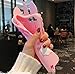 TopSZ Pink Unicorn Case for Samsung Galaxy Note 9,3D Cartoon Silicone Character Kawaii Animal Cover,Cute Girls Kids Teens Guys Horse Funny Rubble Vivid Color Fun Protective Cases for Samsung Note9