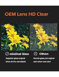 OGoDeal OEM trasera de cámara de cristal cubierta de lente de repuesto para iPhone Xs y iPhone Xs Max original con adhesivo preinstalado y herramientas de reparación