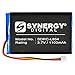 Synergy Digital Remote Control Battery, Compatible with Logitech Harmony Touch Remote Control, (li-ion, 3.7V, 1100mAh) Ultra High Capacity Battery
