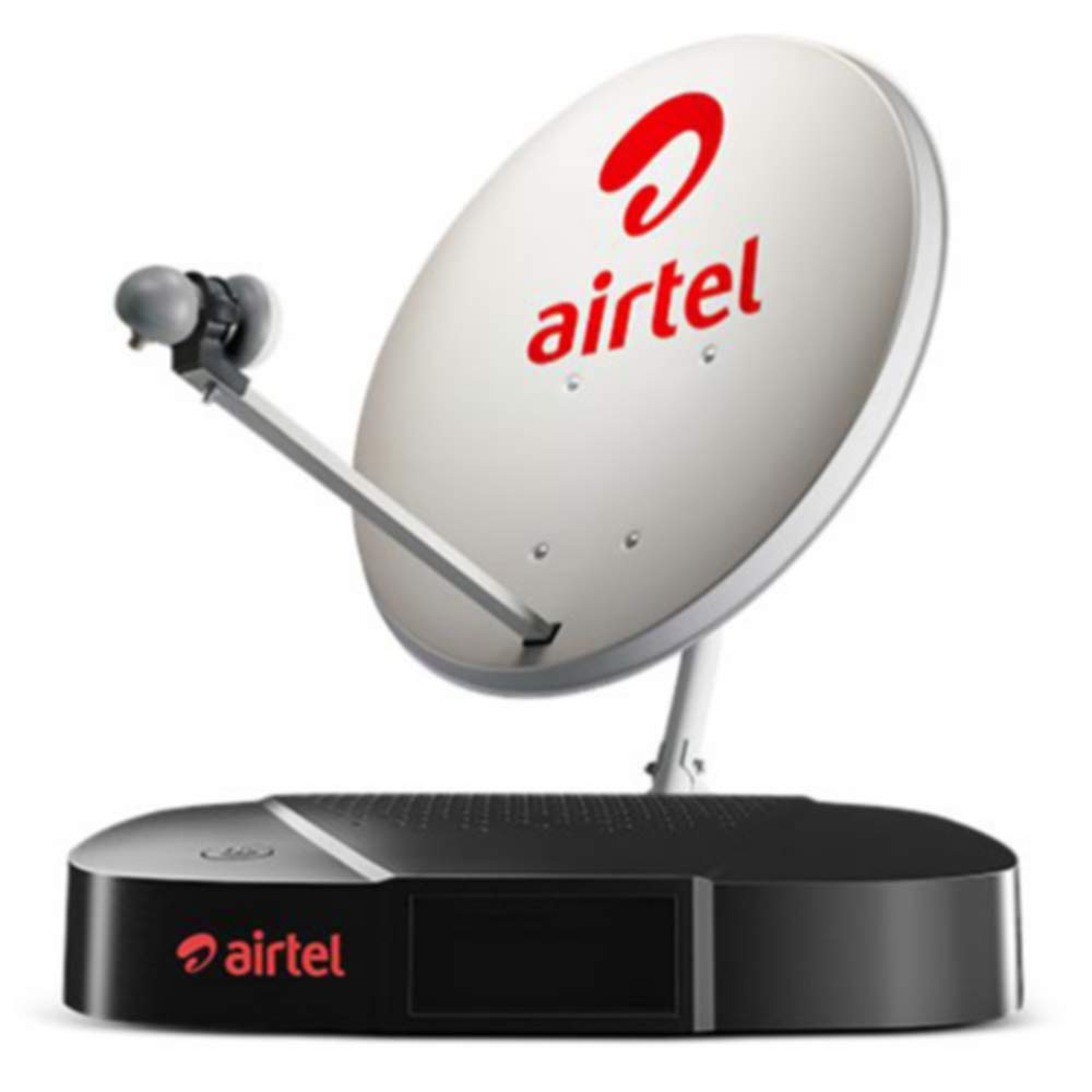 Airtel Digital TV HD Set Top Box with 1 Month Value Lite HD Pack