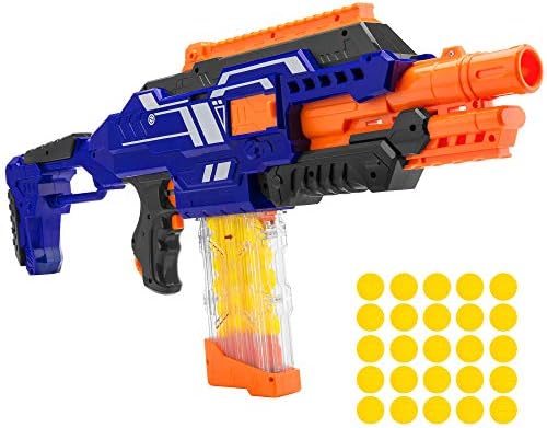 pistola de bolas de espuma