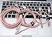 Miger 4Pack (1ft/ 3ft/ 6ft/ 10ft) Double-Braided Nylon Lightning Fast Charging & Sync Cable for iPhone 7/7 Plus/SE/6/6 Plus/6s/6s+/5s/5/5c, iPod, iPad Mini/Air/Pro & More (Pink)