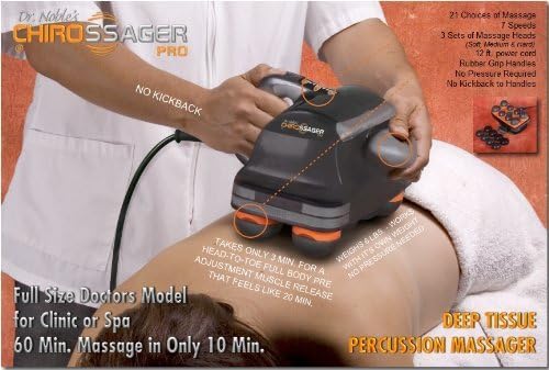 Chirossager Pro Full Body Deep Percussor Massager by PowerMassagers