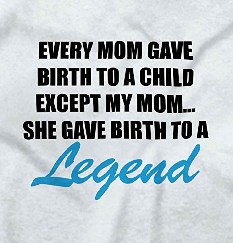 Mom Birth Legend Funny Ironic Sarcastic Saying Cute Baby Onesie Bodysuit