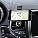 CABLEPELADO Mobile Phone Holder, Adjustable Car Air Vent Holder for iPhone 3 4 4S 5 5S 5C Samsung Galaxy Nokia HTC BlackBerry Black