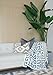 Soft Cotton Knit Throw Blanket | Greek Key 50