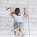 Doodle Cotton Duvet Cover to Personalise - Double-sided, with Wash-out Fabric Markers (Queen)