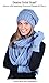 S1-6100-73 Funky Junque Infinity Scarf - Denim (Solid)