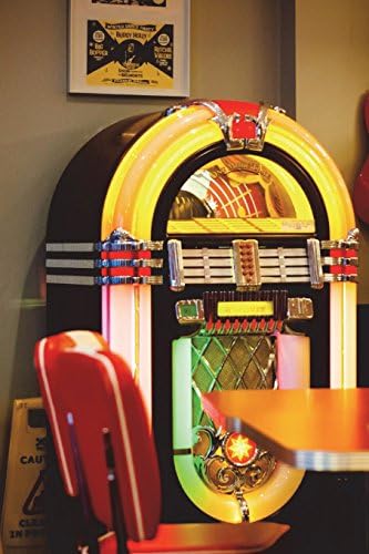 Vintage Jukebox Journal: 150 page lined notebook/diary Paperback – 17 May 2016