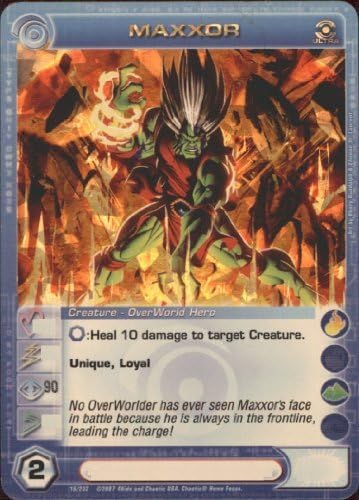 MAXXOR Chaotic Premium Edition Season 1 Ultra Rare Gold Foil Card &amp; Unused Code (MAX WISDOM 90) by Maxxor Card
