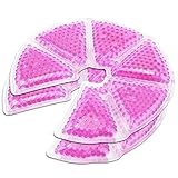 Breast Therapy Pads for Breastfeeding Moms (2 Pack with Covers Included) - Hot and Cold Gel Bead Nursing Packs Helps Feed Your Baby - Compatible with Manual and Electric Breast Pumps