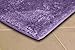 Garland Rug 2-Piece Essence Nylon Washable Bathroom Rug Set, Purple
