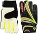 Vizari Junior Gloves for Protection & Grip | Tri-Color Youth Soccer Goalie Gloves with Elastic Wristband for Secure Fit | Finger Support Goalkeeper Gloves with Foam Cushioning for Kids & Youth