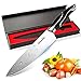 Knife Set,Kitchen Knife Set - Bluesim 5 Piece Matt Black Handle Knives Sets Including Carving Utility Chef and Paring Knives,Chef Knife Set with Gift Box Packaging (3)
