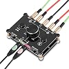 Nobsound Little Bear MC1023 2-weg audio microfoon headset speaker Mic switcher hoofdtelefoon schakelaar hub volume…