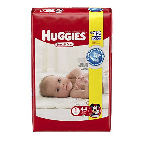 huggies size 1 44 pack