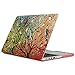 iCasso MacBook Old Retina 13 inch Case Rubber Coated Soft Touch Hard Shell Protective Cover for MacBook Pro 13 Inch Retina (No CD-ROM) Model A1425/A1502 (Birds)
