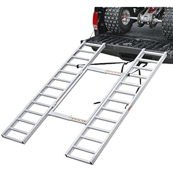 widow adjustable ramps atv aluminum loading width