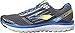 Brooks Men's Ghost 9 Anthracite/Electric Brooks Blue/Lime Punch Sneaker 12 D (M)