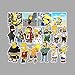 The Simpsons Family Cartoon Waterproof Stickers Car Laptop Helmet Luggage Vintage Skateboard Wall Decor Gift for Kids