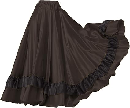 frill long skirt