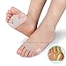 Gel Metatarsal Pads - Zakaco Breathable Soft Ball of Foot Pads,Metatarsal Fracture Pain Relief,Prevent Callus and Blisters for Men and Women (2Pairs)