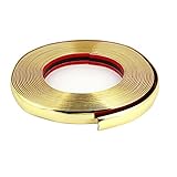 uxcell 15m x 25mm Car Soft Chrome Moulding Trim Strip