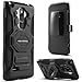 Evocel New Generation Series Phone Case Compatible with LG G Stylo with Belt Clip Holster and Kickstand, Black