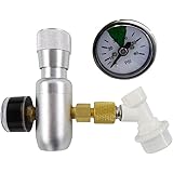 0-60psi Home Brew Premium Regulated Co2 Charger Kit with Gas Disconnect