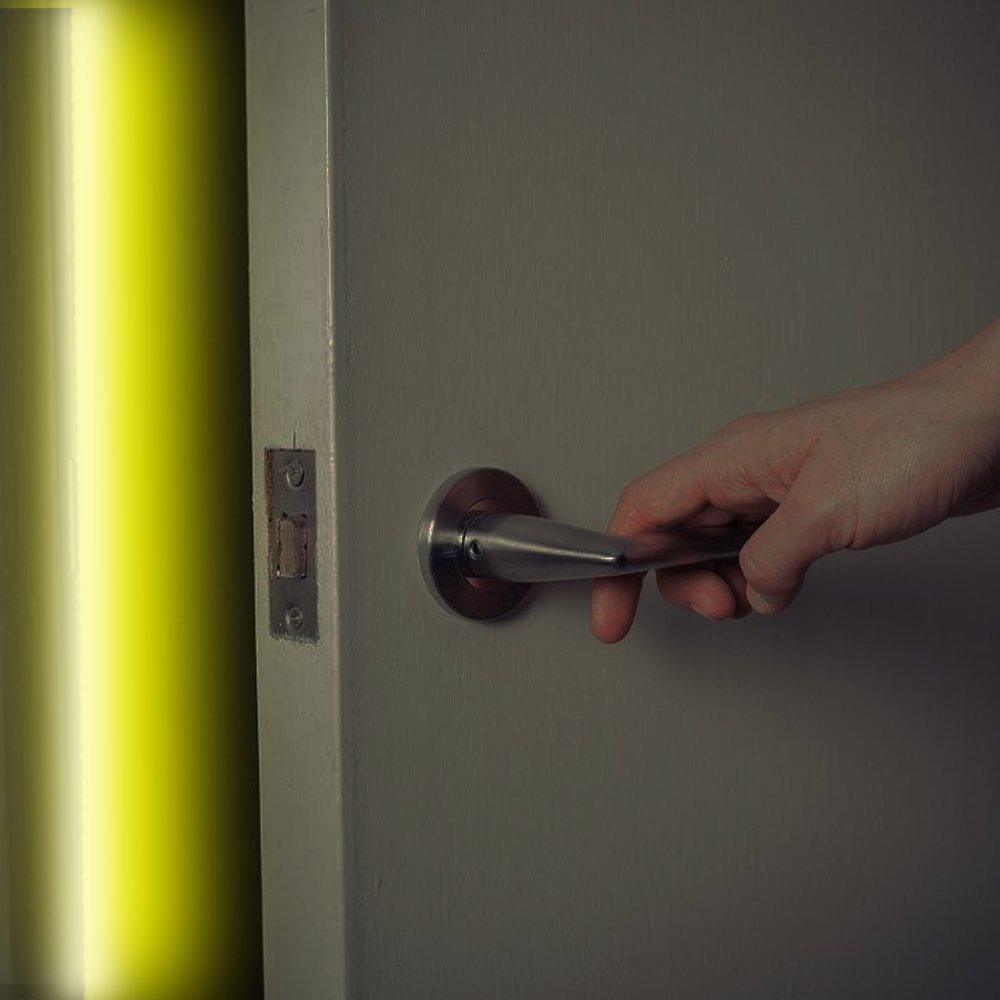 LUXJET Motion Sensor Closet Lights, Flexible LED Strip Kit with Motion Activated Rope Light for Bed, Bedroom, Under Cabinet, Warm White 3000K (4 AAA Batteries Operated, Not Included)