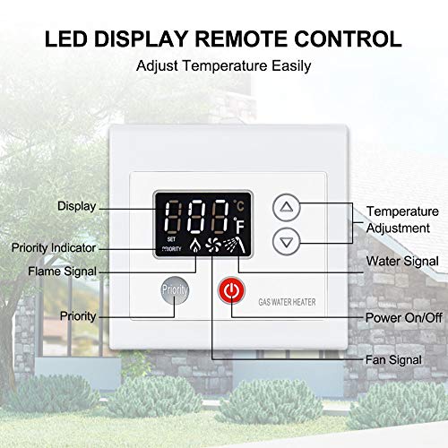 image for CAMPLUX ENJOY OUTDOOR LIFE Camplux Pro On-Demand Tankless Water Heater