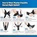 Plantar Fasciitis Night Splint for Sleep Support, Adjustable Dorsal Night Splints Brace -with Arch Supports&Elastic Excecise Band for Effective Relief from Arthritis, Tendonitis, Heel, Arch Foot Pain
